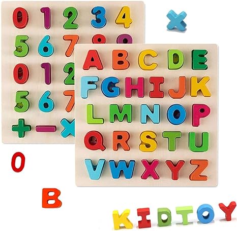 alphabet and number puzzles for toddlers