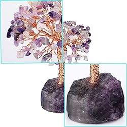 SUNYIK Handmade Healing Crystal Money Tree with