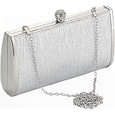 Women Evening Clutch Bags Metal Frame Evening Bag Night Purse Handbag Wedding Prom Party Cocktail Bridal Clutches
