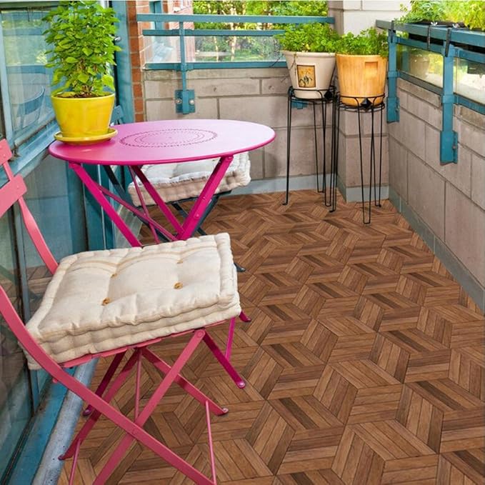 TIE PVC Pegatinas de Piso Autoadhesivo Adhesivo para Pisos Resistente