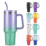mininoo 40 oz Tumbler With Handle and Straw