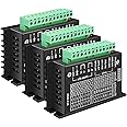 3 PCS of TB6600 Stepper Motor Driver, ABuff 5A 9-40V Nema 17 Stepper Motor Driver CNC Controller Single Axes Hybrid Stepperr Motorr Controls