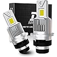 NOVCAPAR D2R D2S LED Bulb,70W High Power,24000LM +600% Brightness,6500K Cool White, Plug and Play,D2S LED Bulbs Canbus Error Free, LED Fog Light Bulbs, 2 Pack