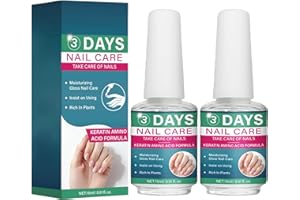 3 Days Nail Care Oil with Keratin,Nail Strengthener Polish,Fast Strengthening & Hydrating for Dry, Moisturizing for Dry, Weak