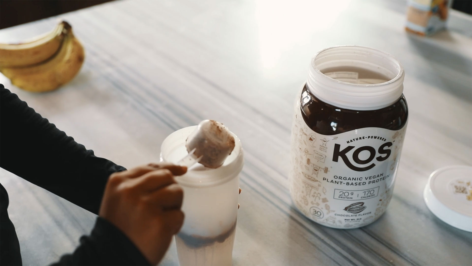 KOS Organic Plant Based Protein Powder Raw Organic Vegan Protein