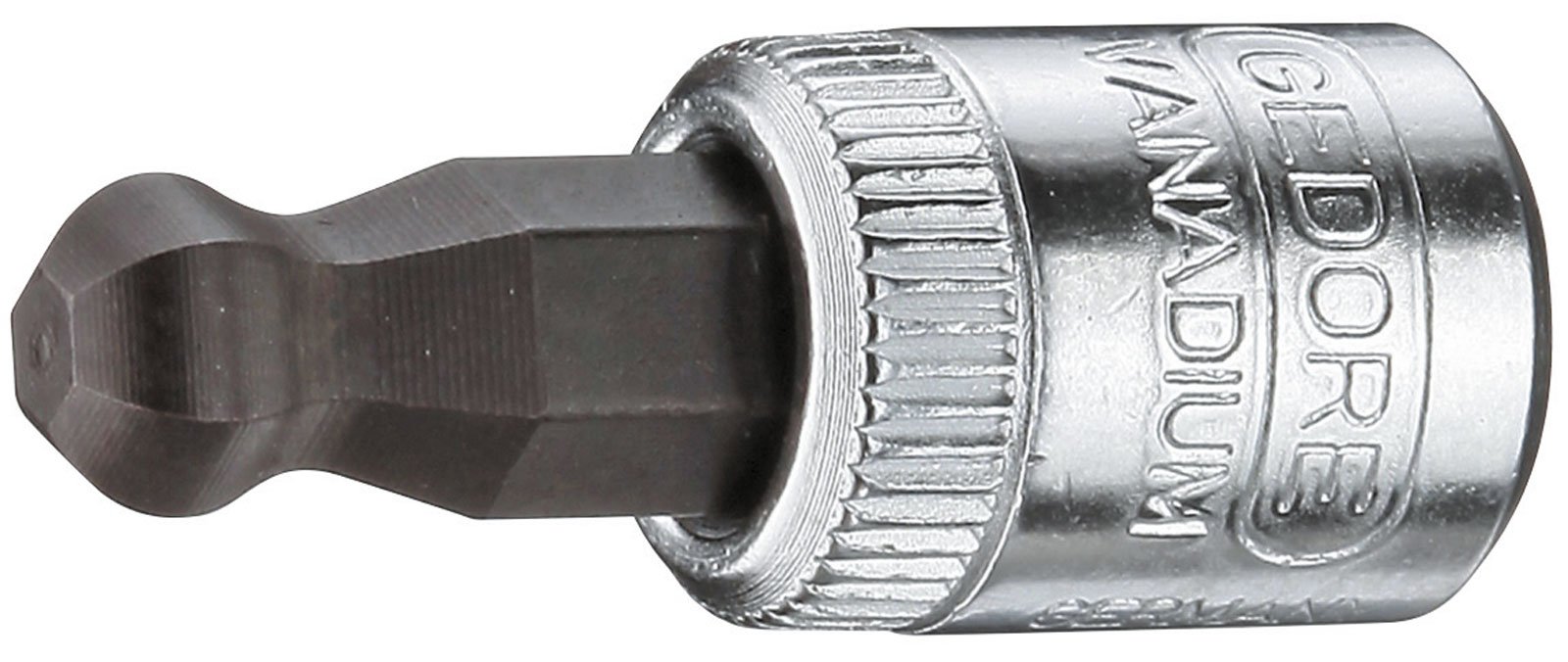 Gedore IN20K5 1/4 5 x 28 mm 6 Hex Screws Screwdriver Bit Socket - Silver