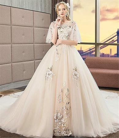 abiti da cerimonia con maniche corte