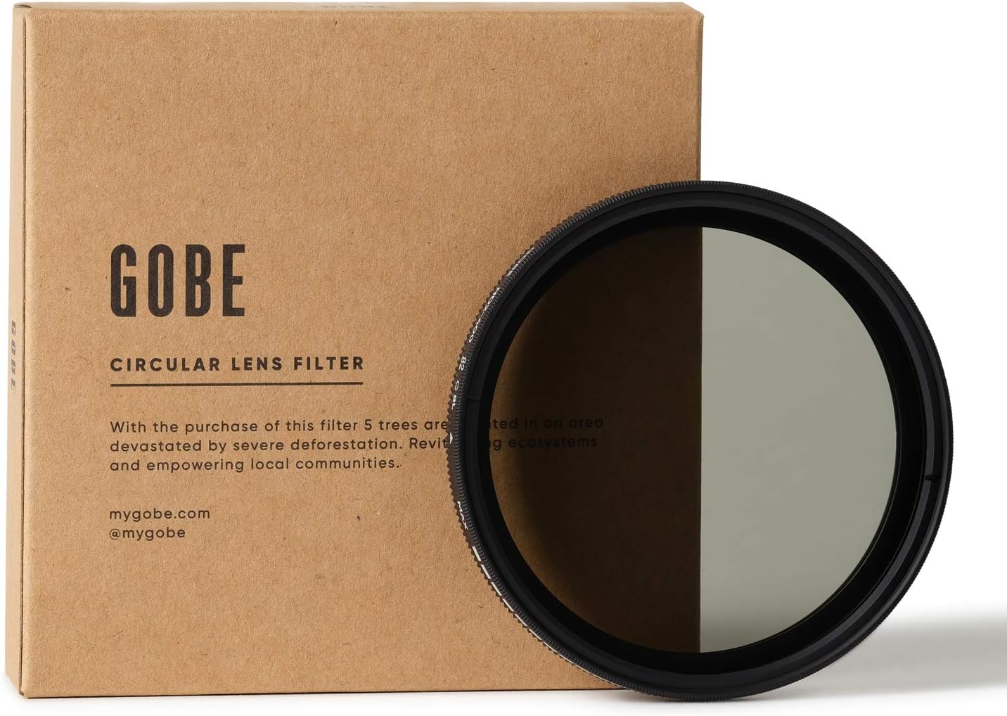 Gobe NDX 82mm Variable ND Lens Filter, black