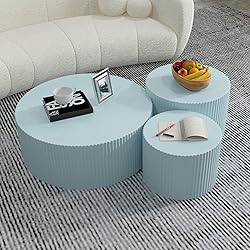 KEVINSPACE Living Room Coffee Table Set of