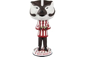 FOCO NCAA Unisex-Adult NCAA College Team Mascot Bighead Bobblehead