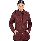 Jones New York Puffer Jacket Womens, Women Jacket Winter, Quilted Jackets for Women