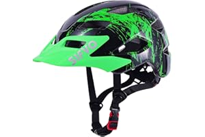 Kids Helmet, SIFVO Kids Bike Helmet Boys and Girls Bike Helmet with Cool Visor Helmet for Kids 5-14, Kids Bike Helmets Youth Bike Helmet Adjustable & Lightweight 50-57cm