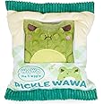 Cuddle Barn PlushGoals - Pickle Wawa Kawaii Cute Soft Green Frog Plush Toy, 9 inches