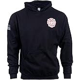 Ann Arbor T-shirt Co. U.S. Military, First Responder Hoodie USAF Army Navy Firefighter Sweatshirt Hoody