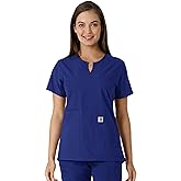 Carhartt Scrubs C12413 Women's Force® Essentials Modern Fit Notch Neck