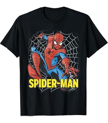 Amazon.com: Marvel Spider-Man Vintage Paris Premiere Fan Event T