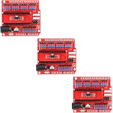 MusRock 3pcs NA-R3 Expansion Board for UO/NA Development Boards - Multi-Function I/O Port Module Red