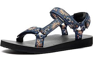 Muboliy Women's Original Sandals Comfortable Quick-Drying Casual Sport Sandal Walking Hiking Water Sandals With Arch Support