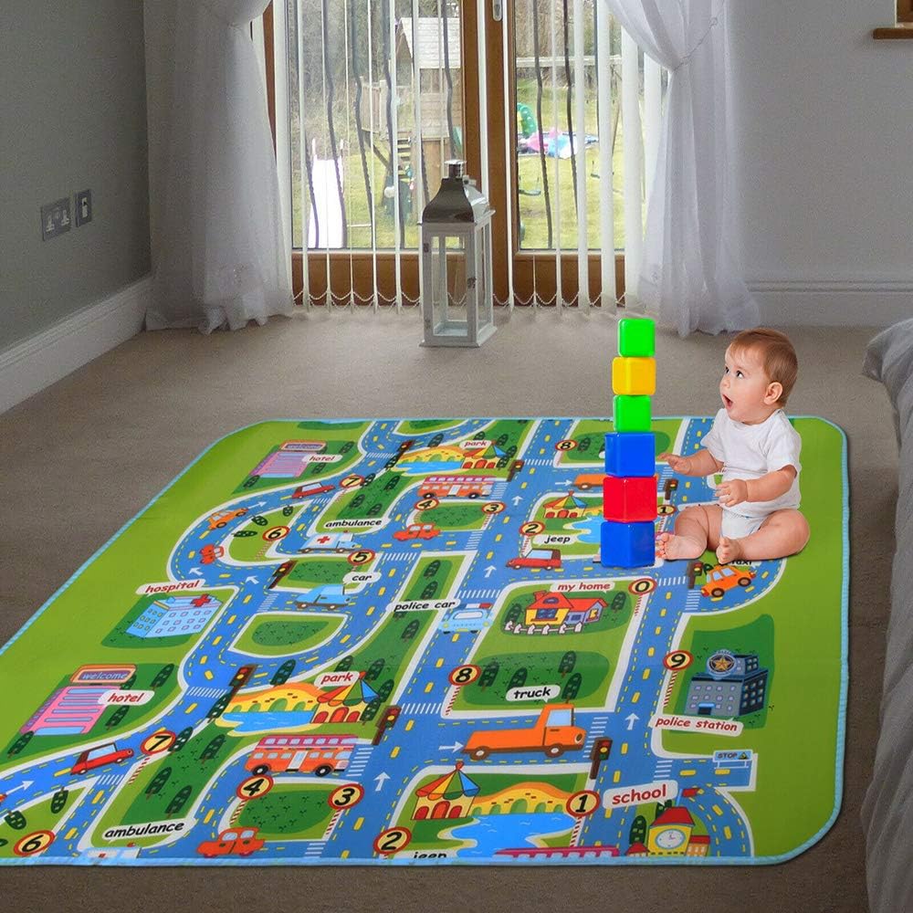 race car play mat
