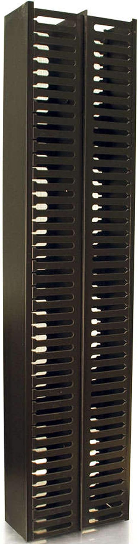 vertical rack cable management on Amazon Com C2g Cables To Go Rack Mount Cable Management Doubled Sided Vertical Cable Organizer For Server Racks Universal 35 Design Attaches To Existing Rack Holes Route Cables Through Front