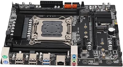 PUSOKEI LGA 2011-3 Motherboard DDR4 Dual Channel M.2 NVMe SATA NGFF Gigabit NIC