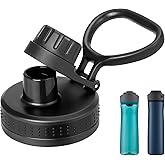 Spout Lid Replacement for Contigo Water Bottles, Spout Lid Fits Contigo Ashland, Jackson, Cortland & 2.0 Series 20oz 24oz 32oz Wide Mouth Bottles, BPA-Free Leak-Proof Flip Top, 1 Pack