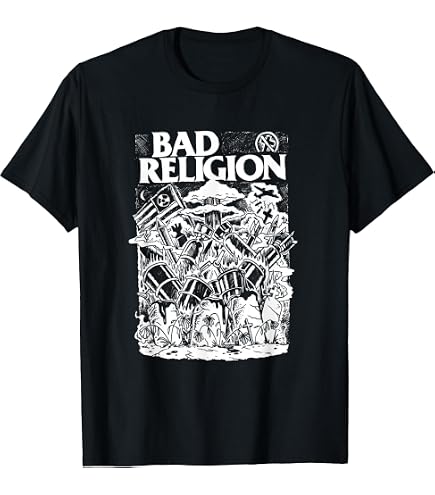 Amazon.com: Bad Religion - Official Merchandise - No Control T