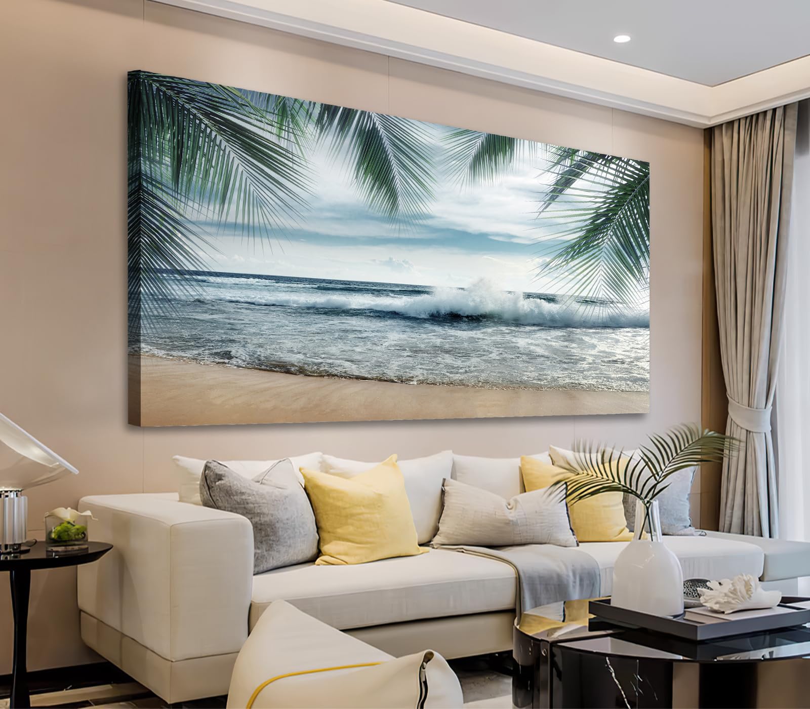Flower Canvas Wall Art for Living Room Plum Blossom