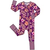 SUZEL Baby Viscose from Bamboo Pajamas - Infant Boys Girls Footless Zippy Pjs Sleep 'N Play Clothes - One Piece Romper
