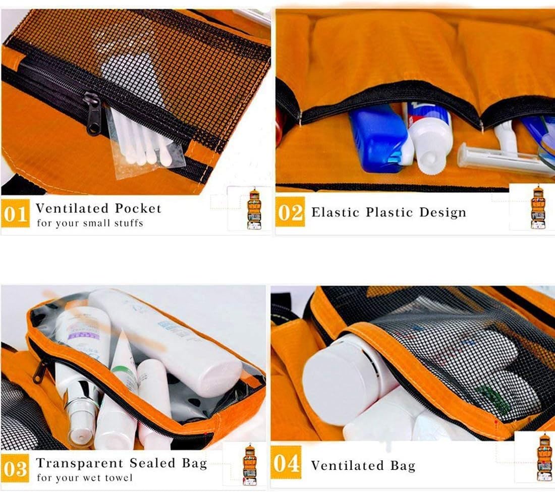 Boic Hanging Toiletry Bag, Travel Toiletry Bag for Women Mens - Image 5