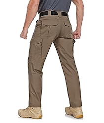 Zoofly Mens Cargo Work Pants Ripstop with Pockets