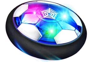 RONGGE Kids Toys Hover Soccer Ball Indoor Games Rechargeable Floating Air Soccer with LED Light Best Gifts for 3 4 5 6 7 8-12 Year Old Boys, Girls