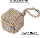 Marwood Nautical Rope Knot Door Stopper 2kg Jute Sailor Knot Square 12.7cm view 8
