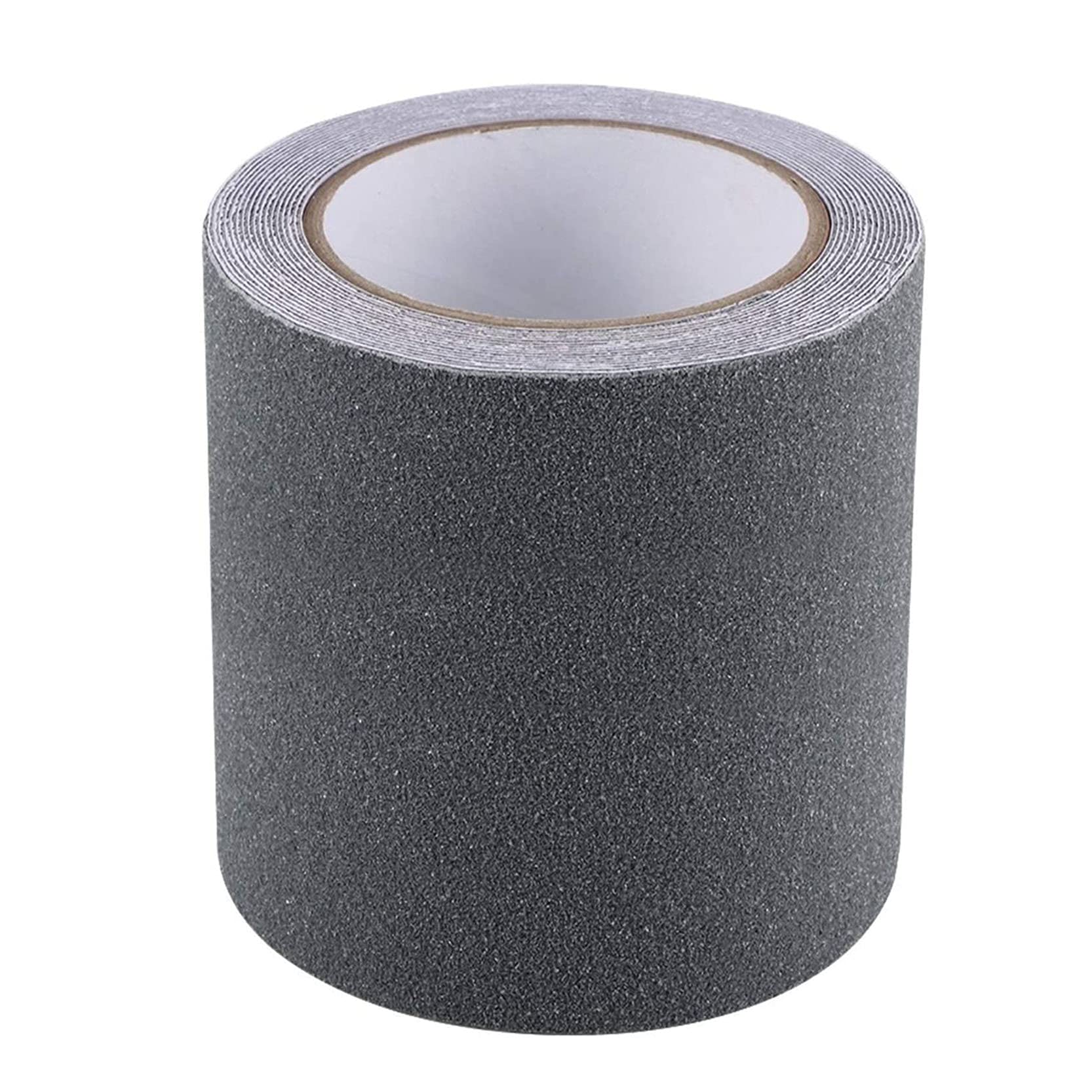 DINGJIE Anti Slip Tape Grey High Traction Safety Track Tape, Non Slip Tape for Indoor and Outdoor Steps, Ramps, Walkways, and Decks - Heavy Duty Grey Traction Tape to Prevent Slips and Falls