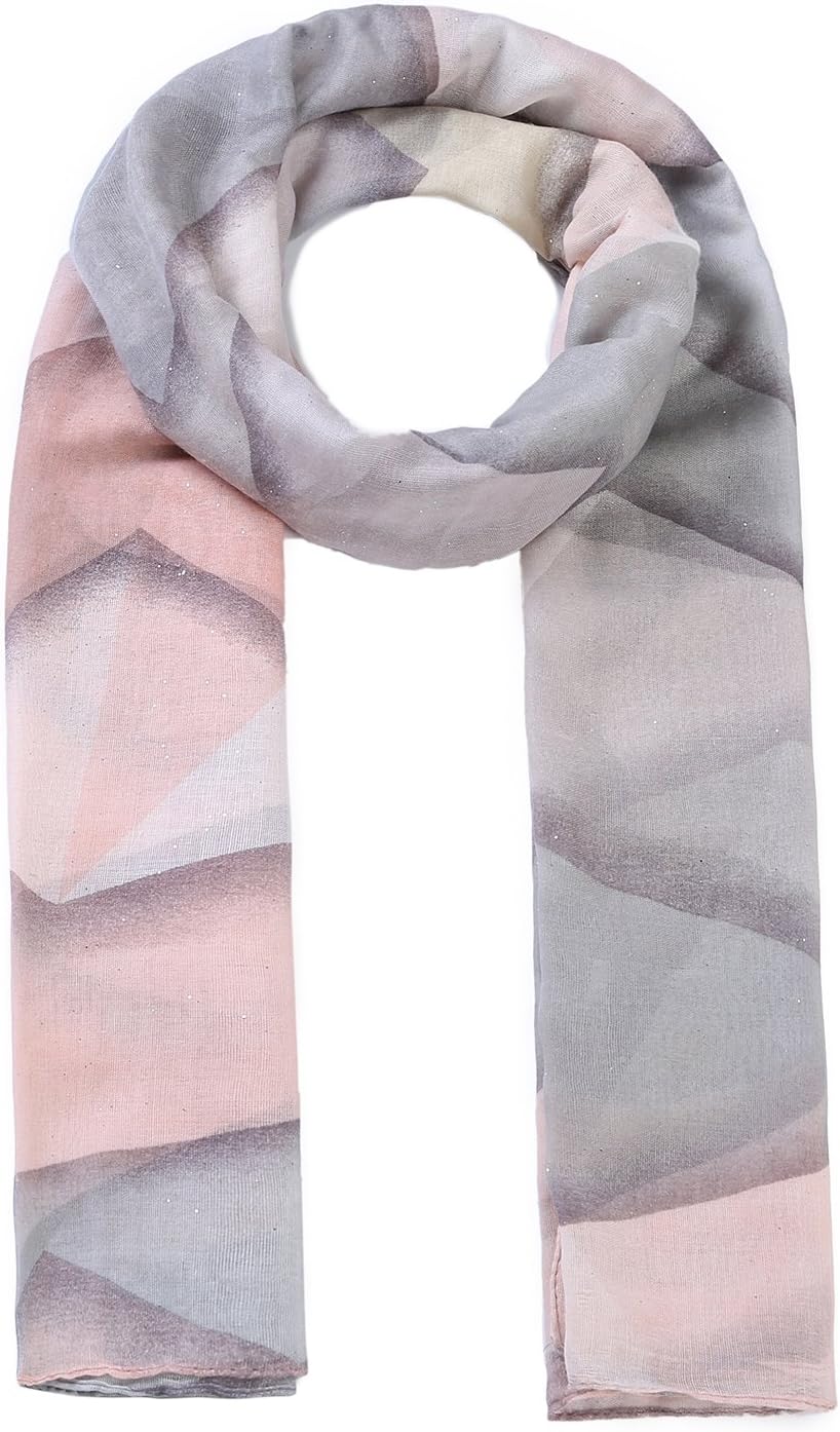 Women Tassel Scarf Winter Scarf Warm and Soft Autumn Warp Shawl Plain Color Scarf