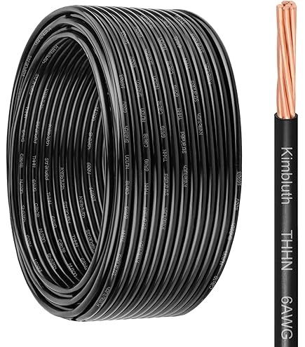 8 AWG 19-Stranded THHN Yellow Copper Building Wire (100ft