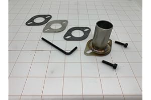 GenExhaust for Champion generator w/ 90A exhaust cover plate 1" exhaust extension hardware only