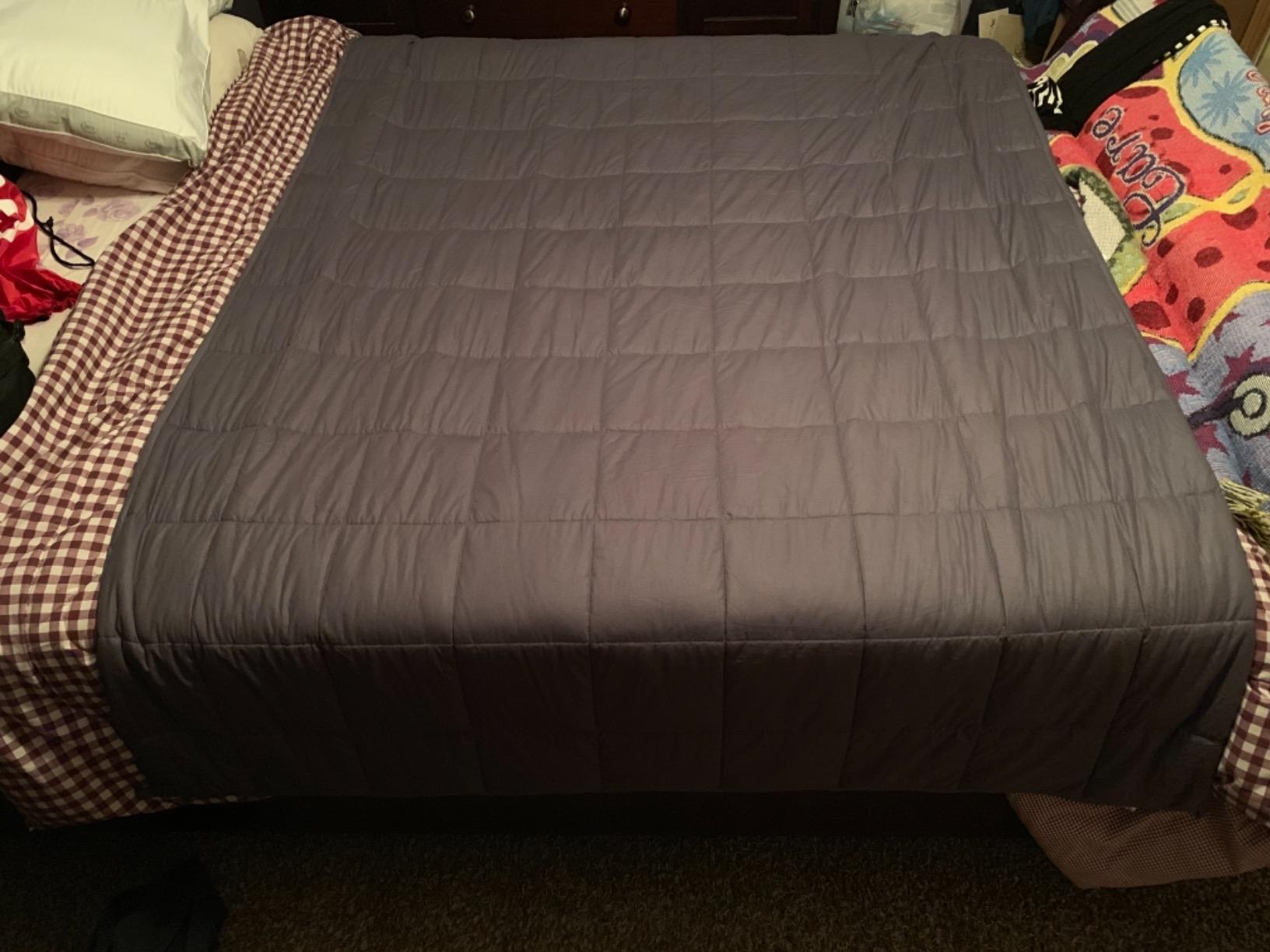 12/mo Finance RelaxBlanket King Size Weighted Blanket 80''x90