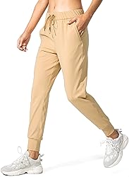 SANTINY Women's Joggers Pants Pockets Drawstring