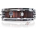 Piccolo Snare Drum 13" x 3.5" by GRIFFIN | 100% Poplar Wood Shell with Black Hickory Finish & Coated Drum Head | Professional Drummers Deluxe Percussion Instrument with Bright Tone & Brilliant Attack