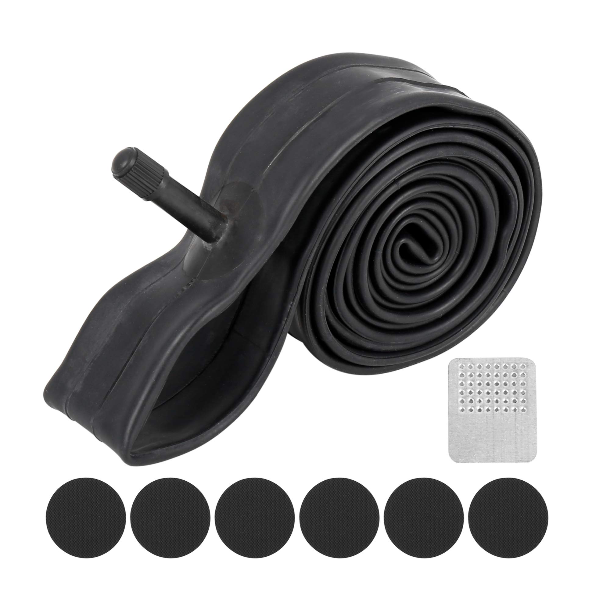 X AUTOHAUX 26 Inch Bike Tube 26x1 3/8 American Type Valve Bicycle Inner Tube