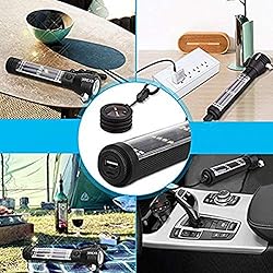 XREXS Solar Powered LED Car Flashlight