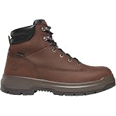 Danner Ground Control 6" Work Boots for Men's - Full Grain Leather Waterproof Plain Toe Durable Traction