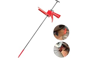 YSSNIUTOOL Brake Pedal Depressor Tool Adjustable Depressor for Car Brake, Accelerator and Clutch Pedal,Clutch Pedal Depressor, Specialty Tools for Auto (Red)