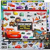 Disney Pixar Cars/Planes Ultimate Sticker Activity Pad 11"x14" | Ultimate Lightning McQueen Sticker Book Pad for Kids, Boys 1000+ Stickers - Bulk Sticker Play Scenes, Coloring Activity Pages