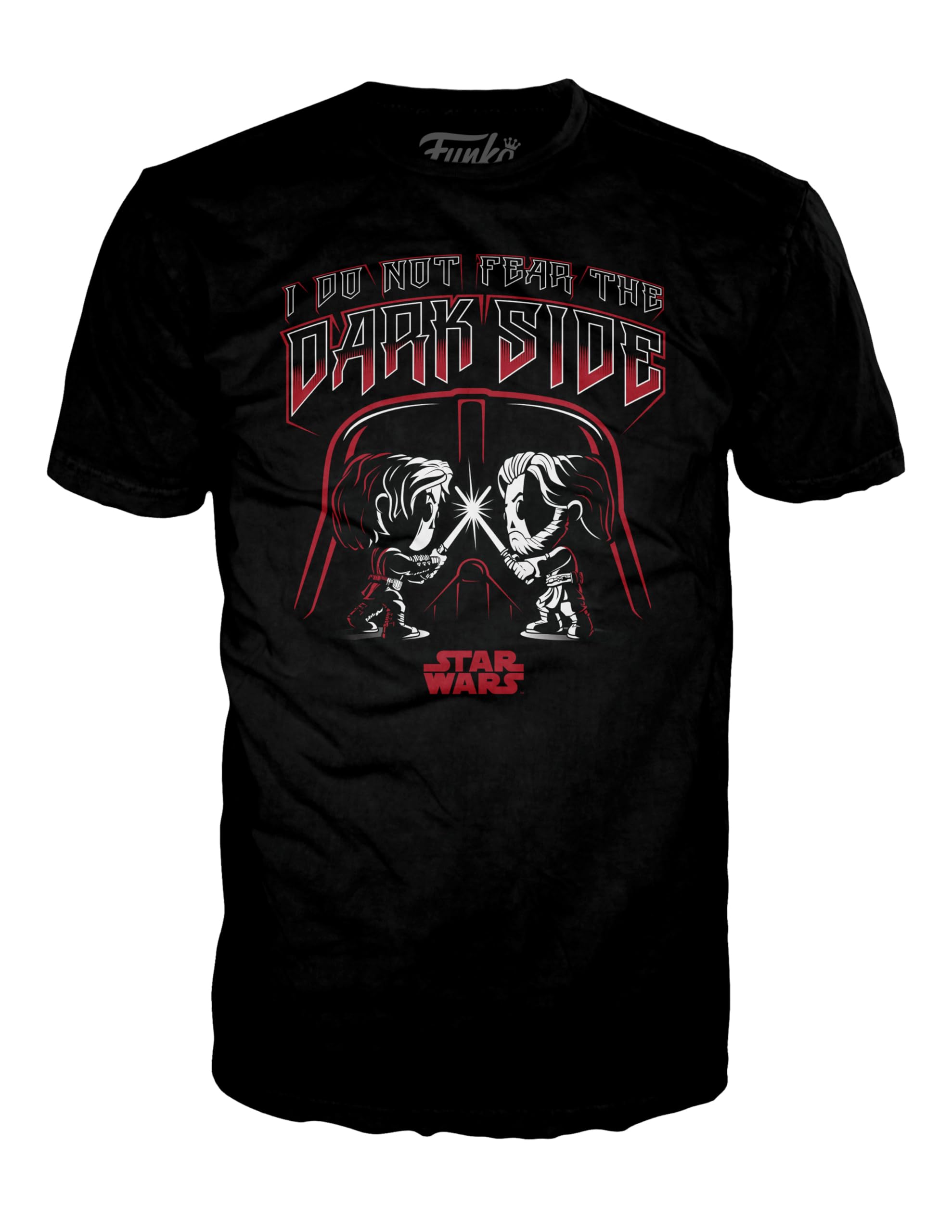 Funko Boxed Tee: SW - Anakin Vs Obi Wan - Large - (L) - Star Wars - T-Shirt - Clothes - Gift Idea - Short Sleeve Top for Adults Unisex Men and Women - Official Merchandise - Movies Fans