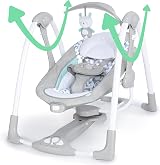 Ingenuity Raylan ConvertMe 2-in-1 Swing & Infant Seat 0-9m 6-20 lb view 6