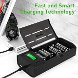 Bonai LCD Rechargeable Battery Charger for AA AAA C D 9V Batteries view 7