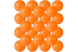SEEVOR 28 Pcs Balls Table Tennis Balls 40mm Color Plastic Balls Bulk Washable Small Game Balls for Party Decoration Handcrafted Art Carnival Pool Games