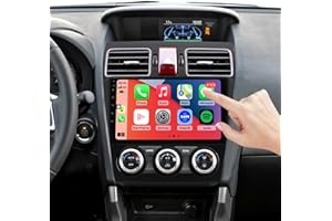 QLED screen 8-Core CPU Radio Upgrade for Subaru Crosstrek 2015 2016 2017, CarPlay Android Auto ready,Steering wheel control